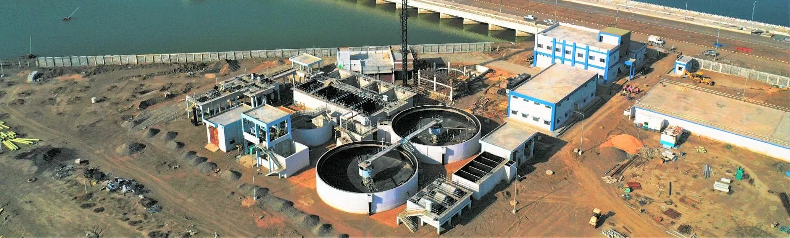 Sewage treatment plant serving the Dholera Activation Area